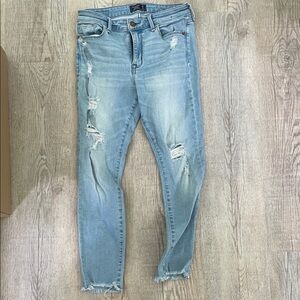 Abercrombie Harper ankle Light Blue Jeans